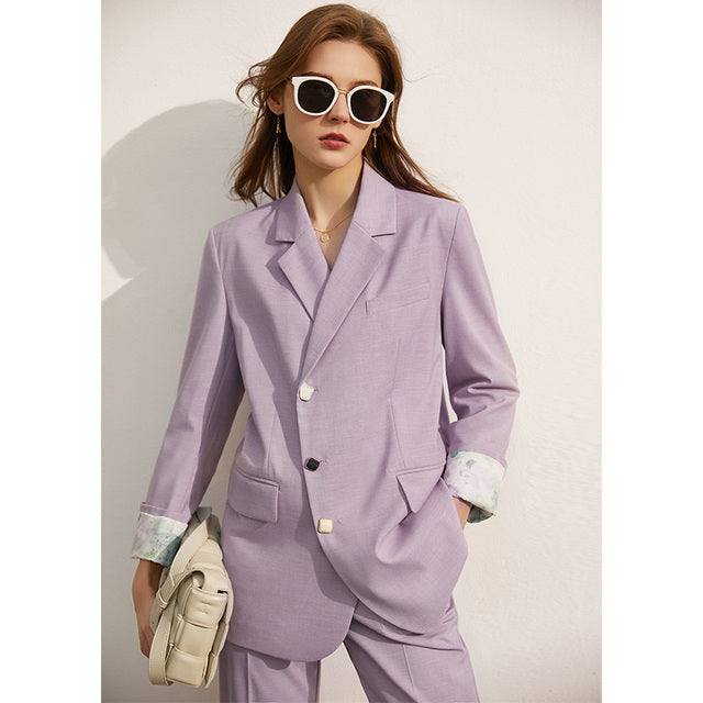 Minimalism Spring Summer Women Suit Offical Lady Lapel Solid Blazer Women Causal Women Suit Pants Female Shorts 12140122